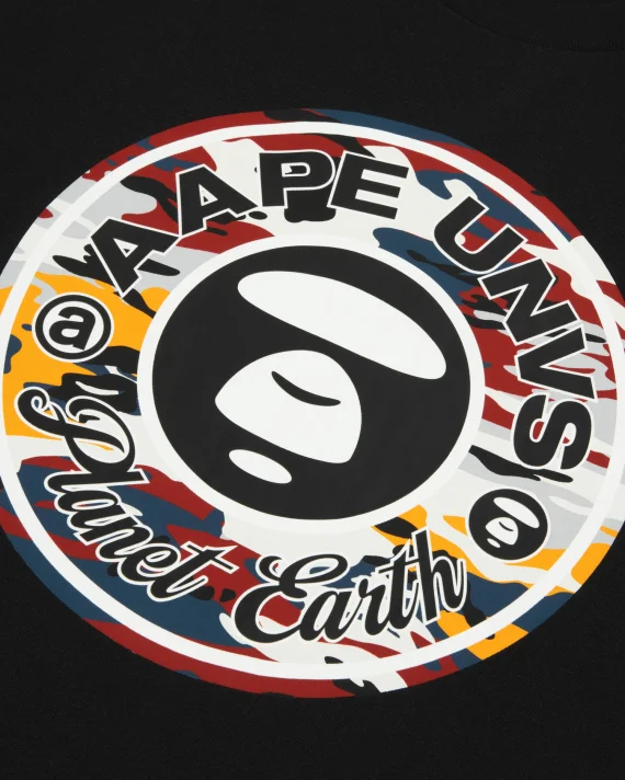 AAPE AAPEUNVS moonface tee
